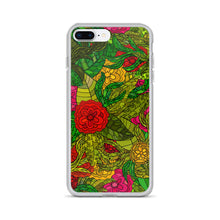 गैलरी व्यूवर में इमेज लोड करें, Hand Drawn Floral Seamless Pattern iPhone Case by The Photo Access
