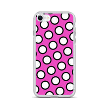 Load image into Gallery viewer, Pink Polka Dots iPhone Case by The Photo Access
