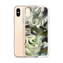 Lade das Bild in den Galerie-Viewer, Abstract Fluid Lines of Movement Muted Tones iPhone Case by The Photo Access
