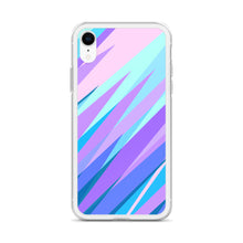 Load image into Gallery viewer, Blue Pink Abstract Eighties iPhone Case by The Photo Access
