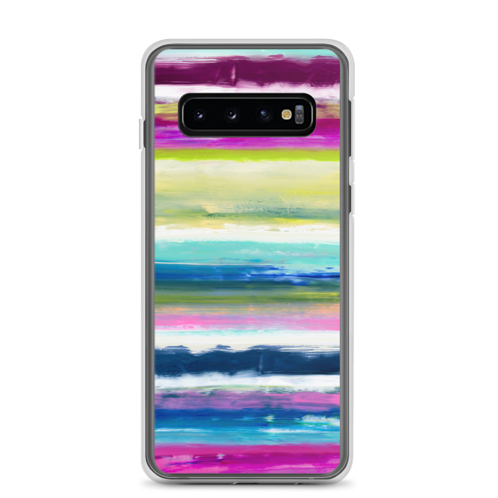 Colorful Oil Paint Stripes Samsung Case by The Photo Access