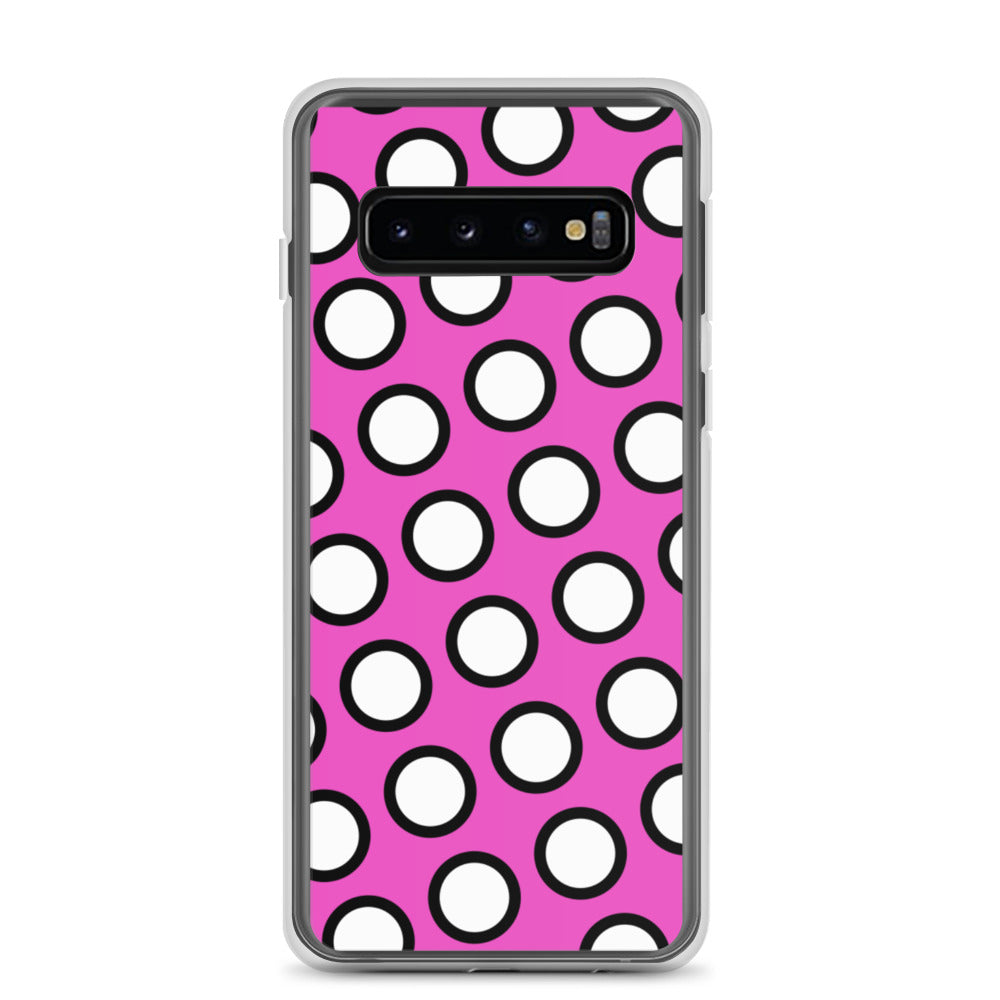 Pink Polka Dots Samsung Case by The Photo Access