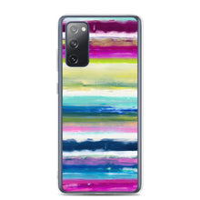 将图片加载到图库查看器，Colorful Oil Paint Stripes Samsung Case by The Photo Access
