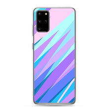 Load image into Gallery viewer, Blue Pink Abstract Eighties Samsung Case by The Photo Access
