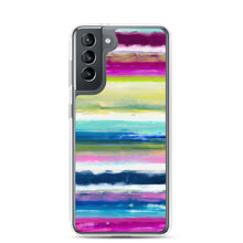 Cargar imagen en el visor de la galería, Colorful Oil Paint Stripes Samsung Case by The Photo Access

